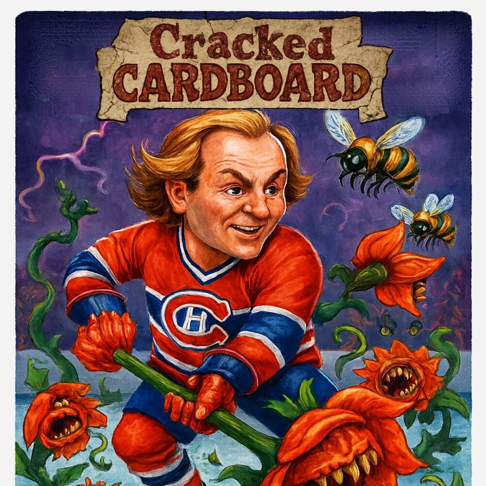 Garbage pail kids card Guy lafleur rookie Canadiens read descrition